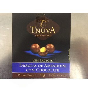 AMENDOIM DRAGEADO AO CHOCOLATE- CX UNITÁRIA 50G