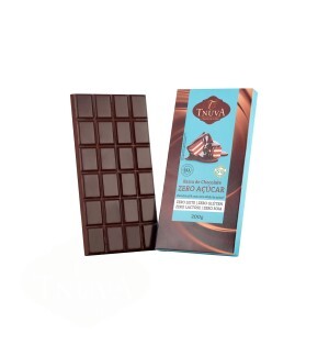 BARRA CHOCOLATE ZERO AÇUCAR 56% CACAU 200G - USO CULINÁRIO - CX UNITÁRIA